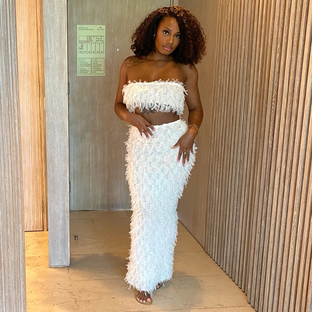 Mars The Label 2 Piece Fringe Set